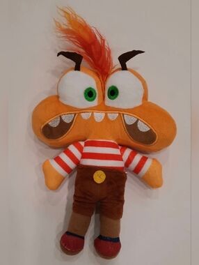 Inside Out 2 Anxiety Plush Toy Stuffed Doll Soft Figure - 9 Inch